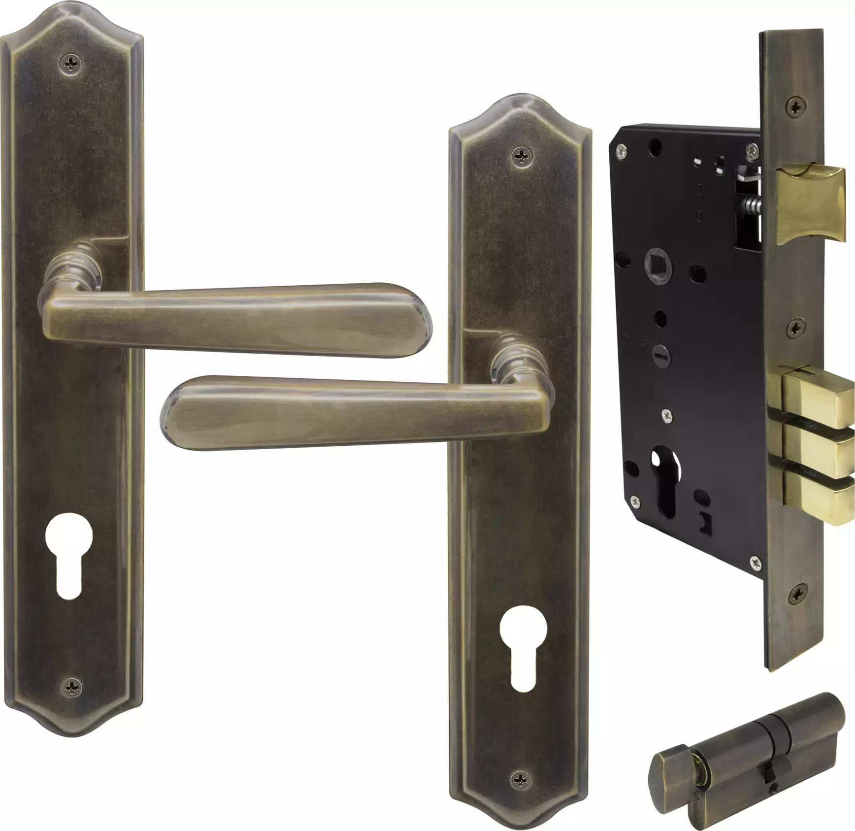 Villa LP Traditional Entrance Set - E85 - ORB