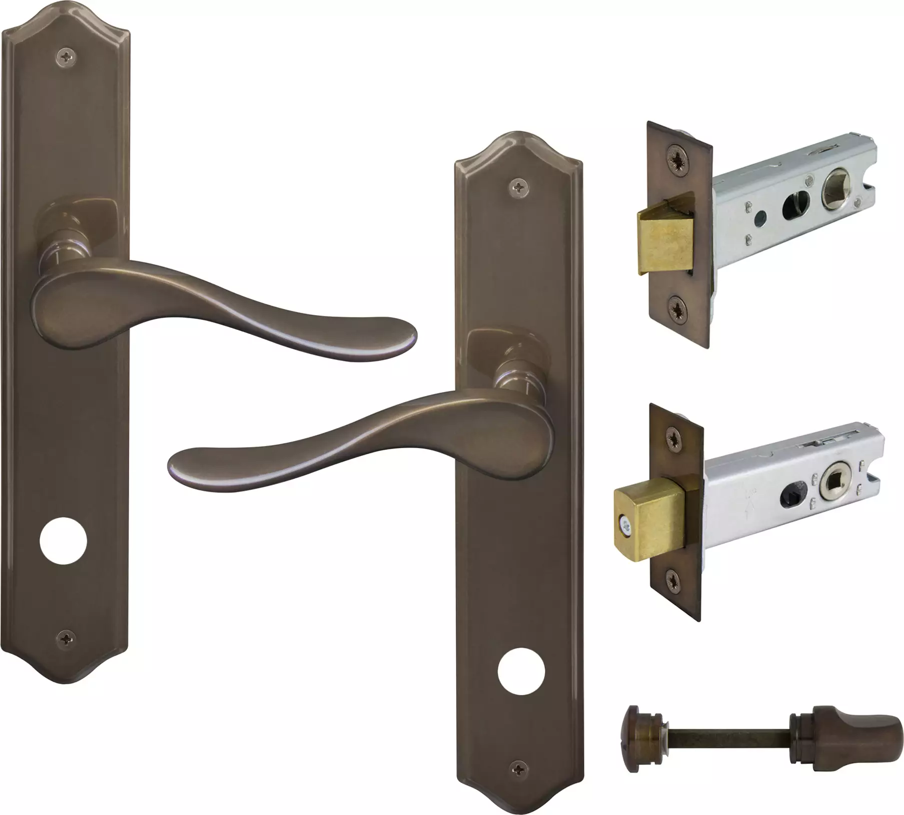 Haven Longplate Traditional Privacy Set - AB