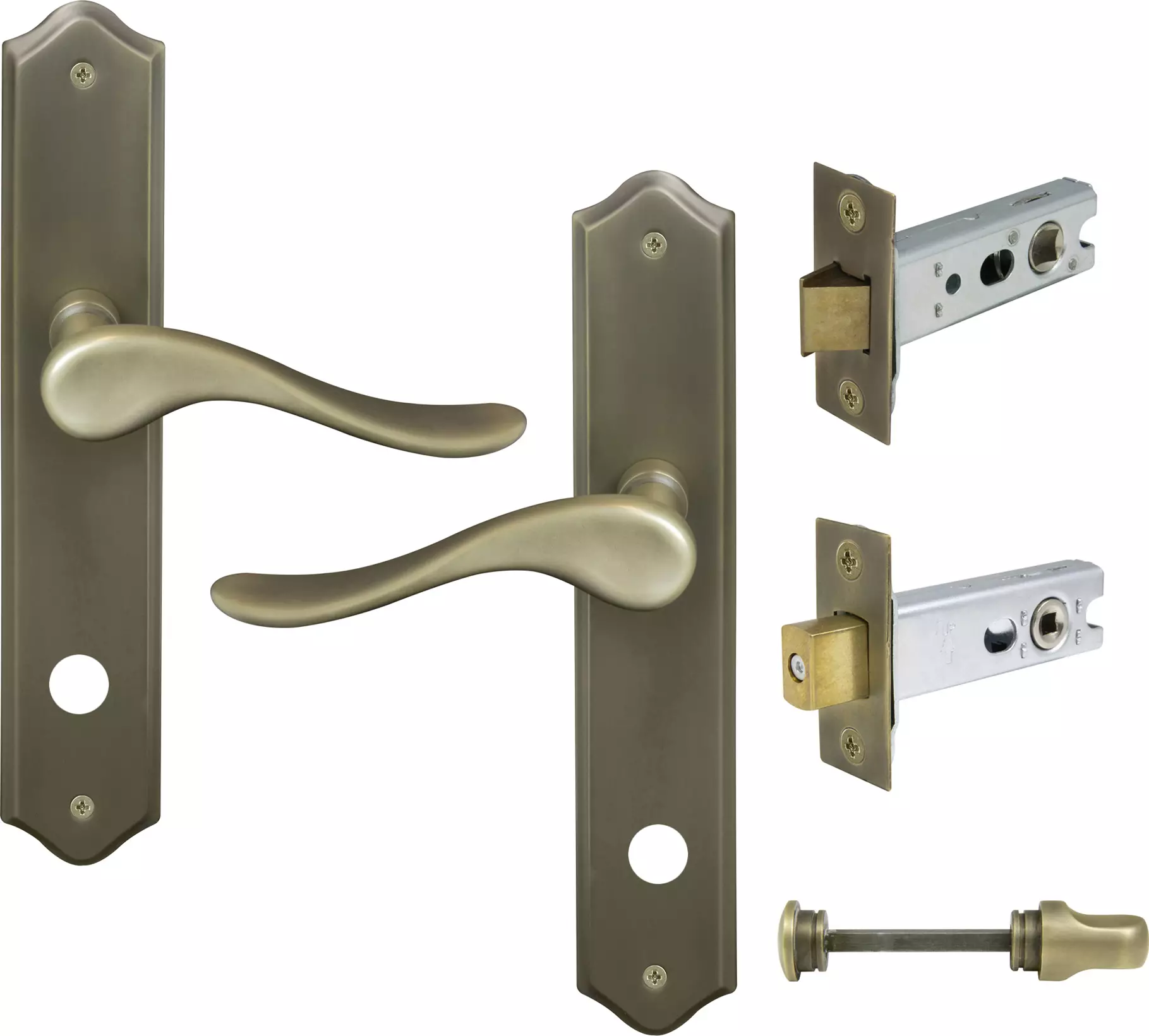 Haven Longplate Traditional Privacy Set - RB