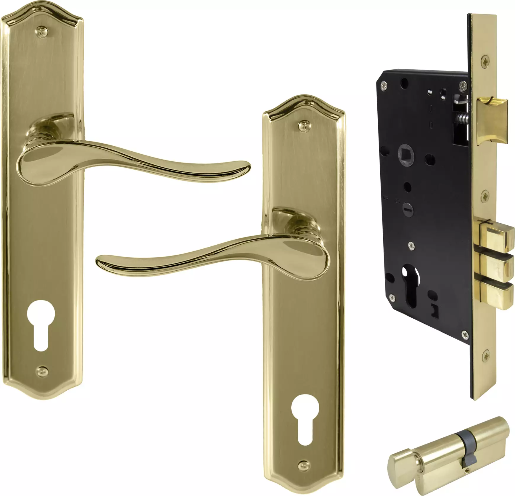 Haven LP Traditional Entrance Set - E85 - PB