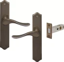 Haven Longplate Traditional Passage Set - Magn. Latch - AB