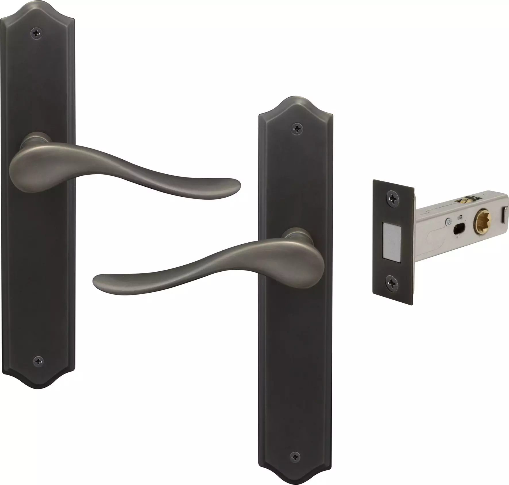 Haven Longplate Traditional Passage Set - Magn. Latch - DRB