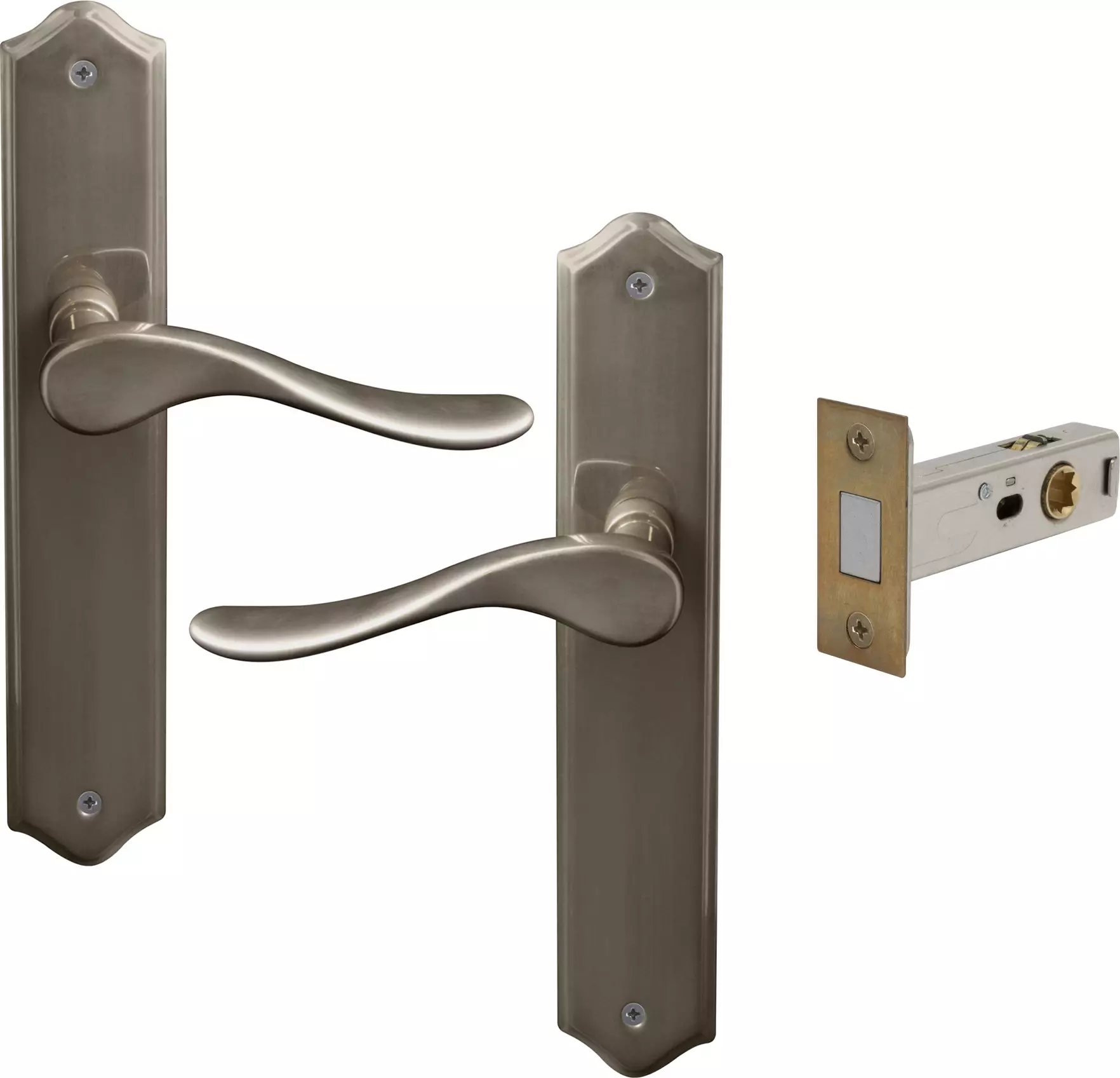 Haven Longplate Traditional Passage Set - Magn. Latch - NB