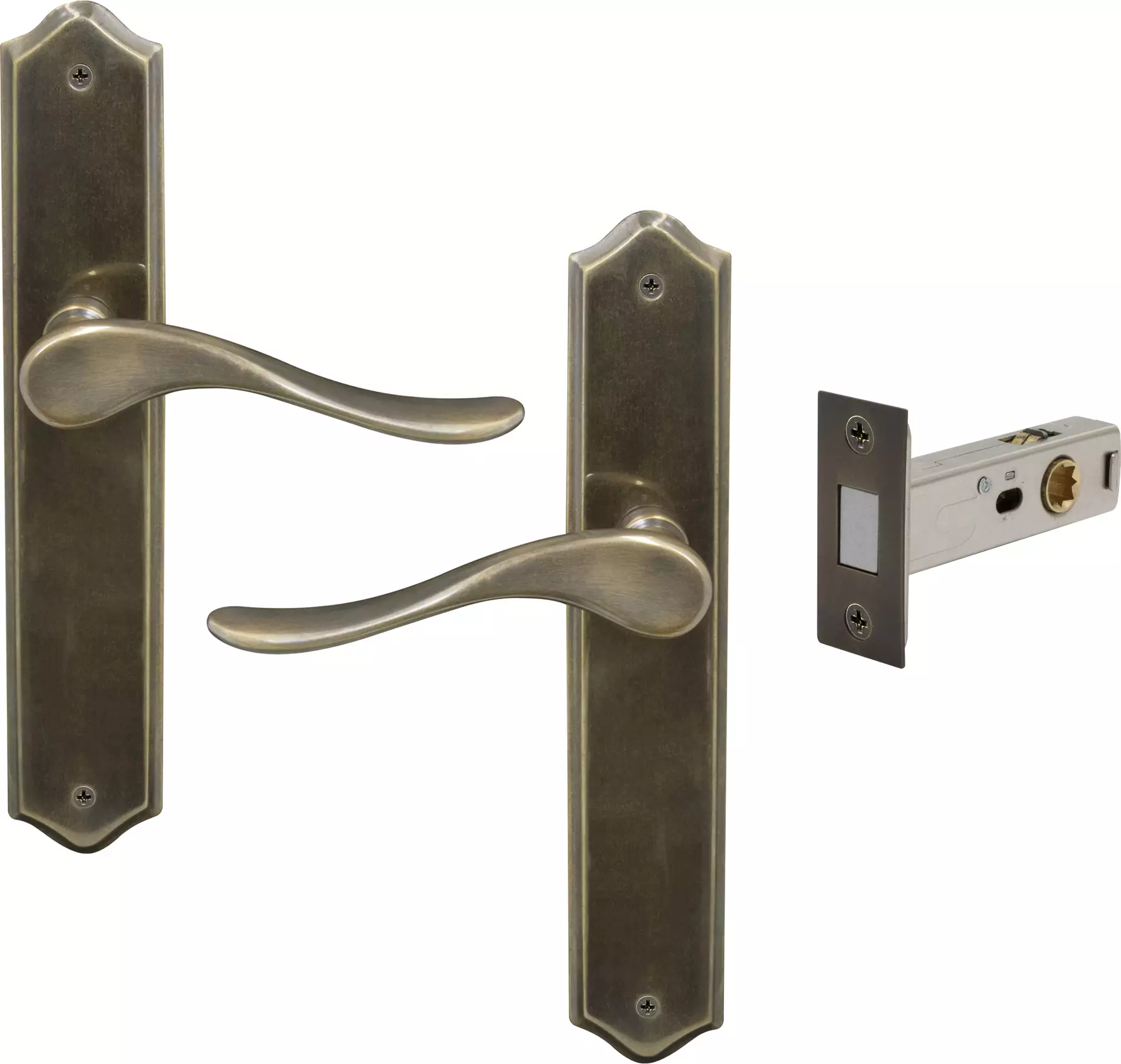 Haven Longplate Traditional Passage Set - Magn. Latch - ORB