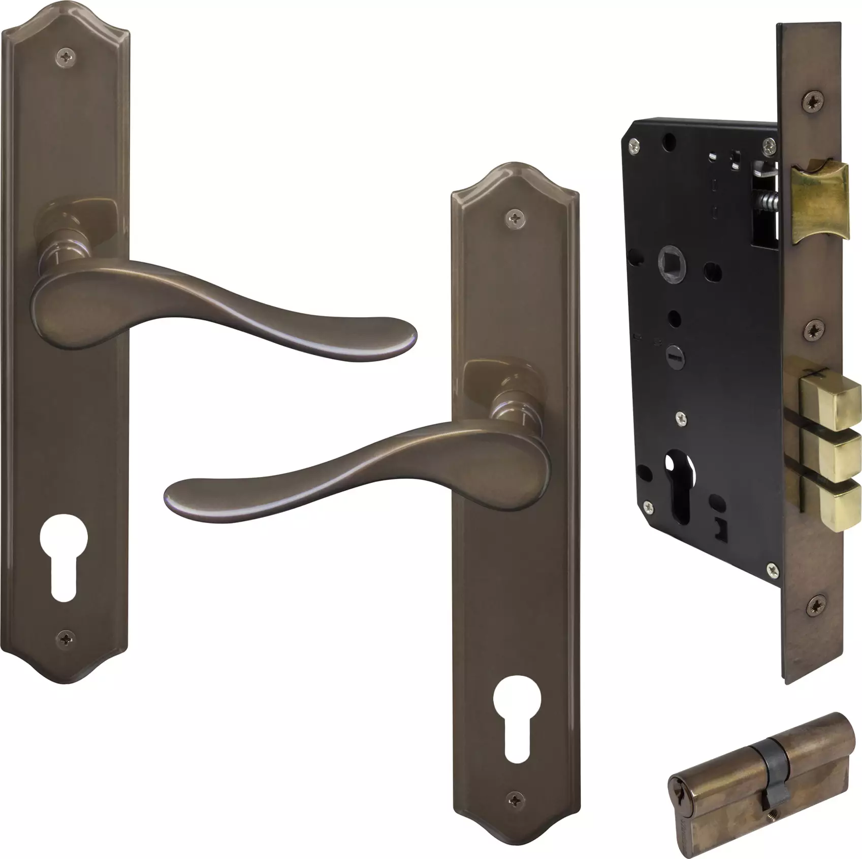 Haven Traditional Longplate Entrance Set E85 - Key/Key - AB