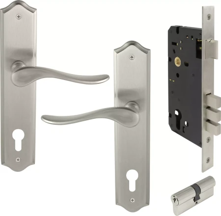 Haven Traditional Longplate Entrance Set E85 - Key/Key - BN