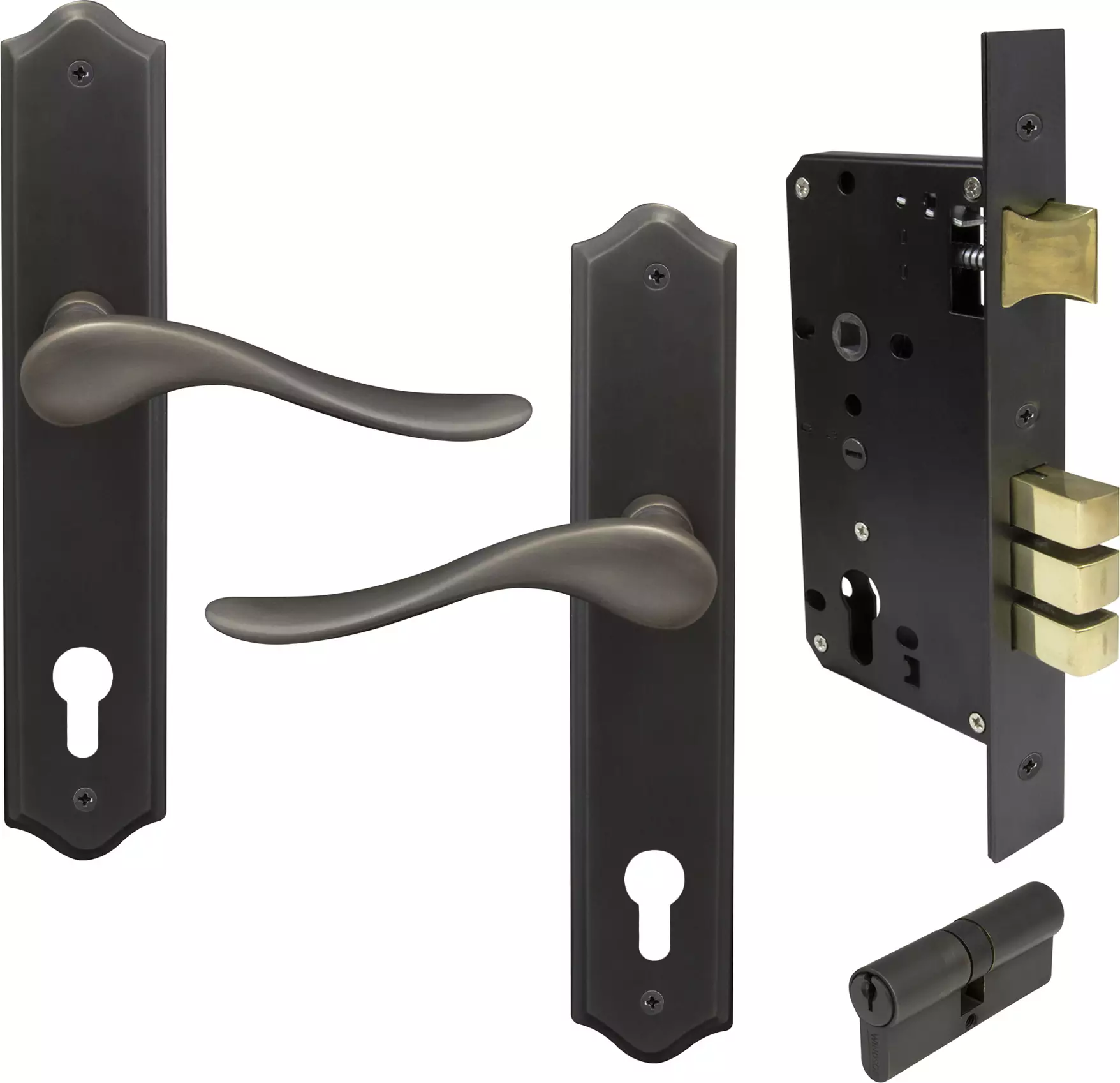 Haven Traditional Longplate Entrance Set E85 - Key/Key - DRB