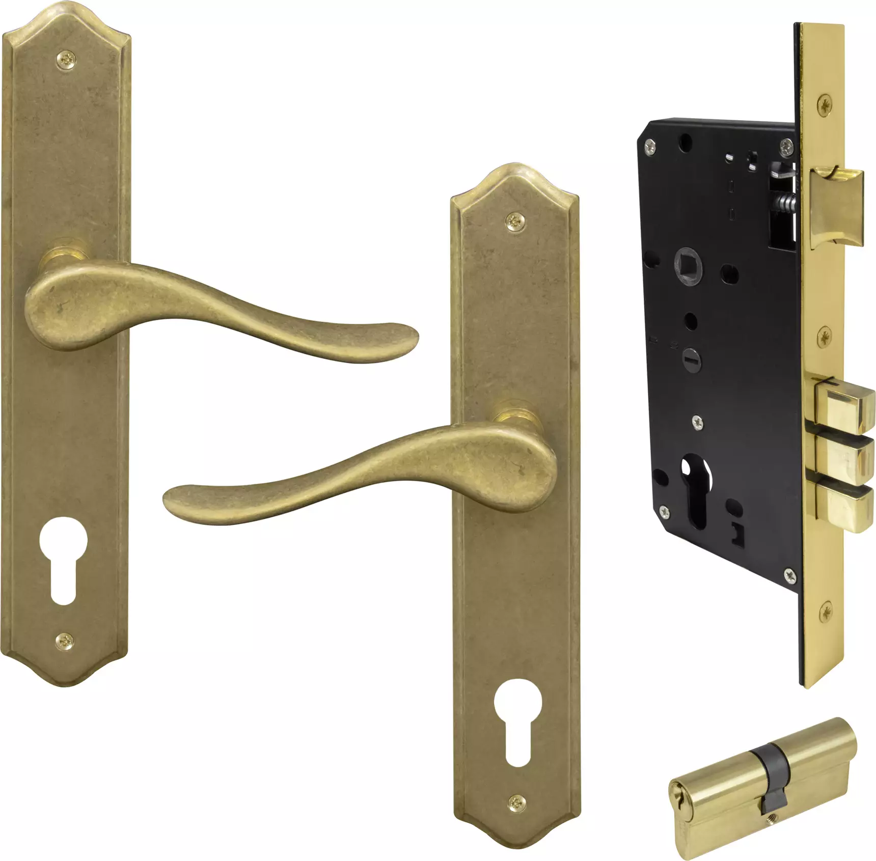 Haven Traditional Longplate Entrance Set E85 - Key/Key - RLB