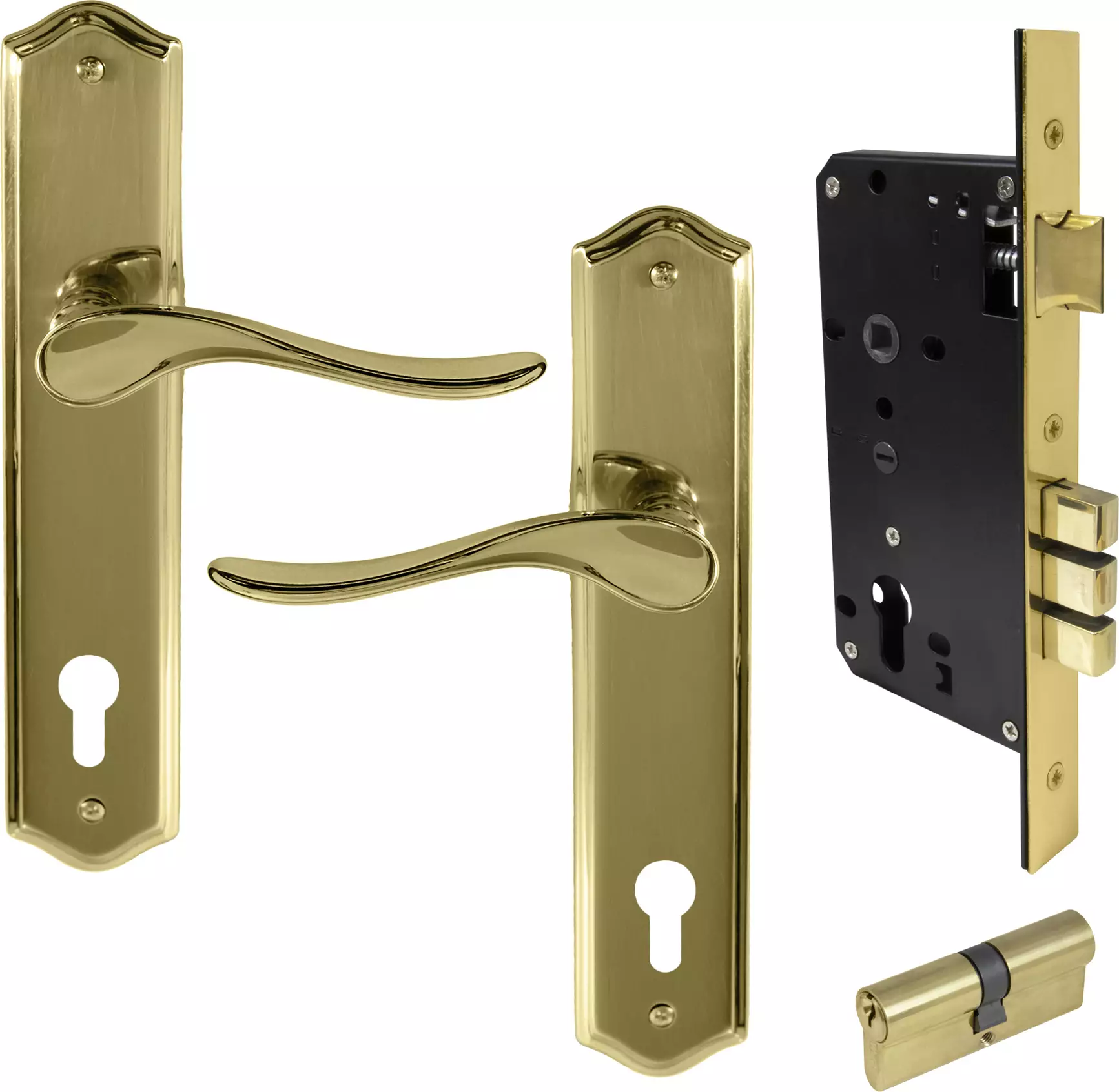 Haven Traditional Longplate Entrance Set E85 - Key/Key - UB