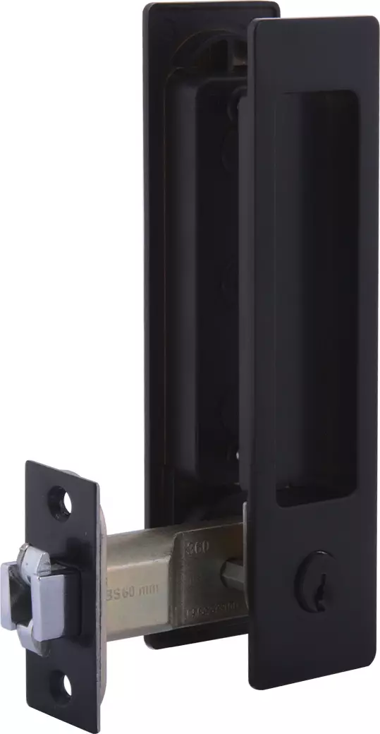 Cavity Slider - Locking Kit - Rectangle - BLK