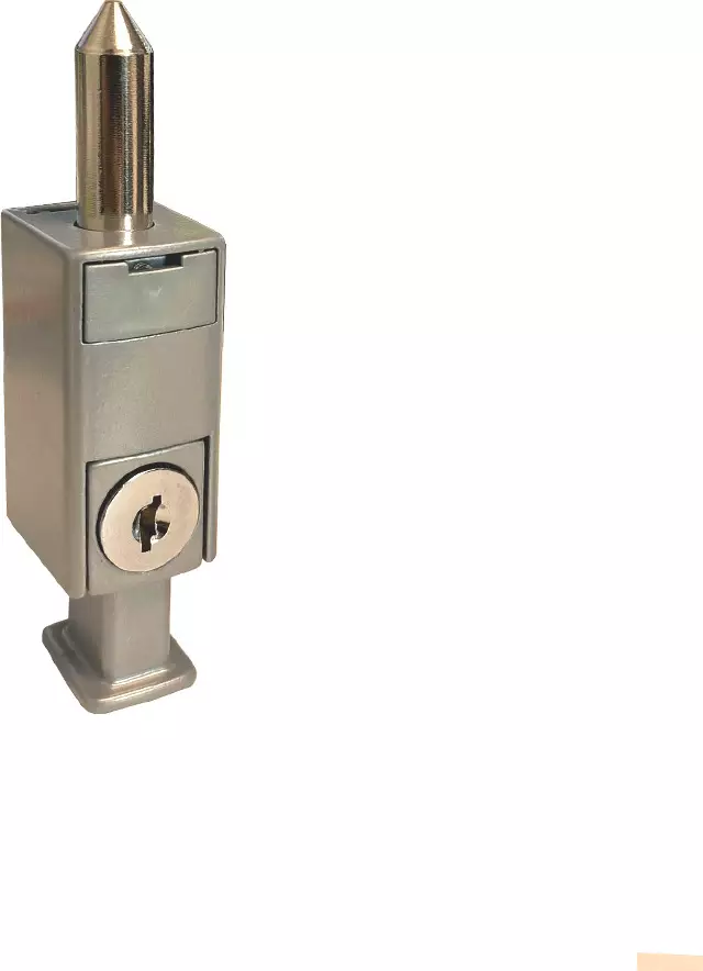 Security Mini Patio Bolt - 1 Pack - SC