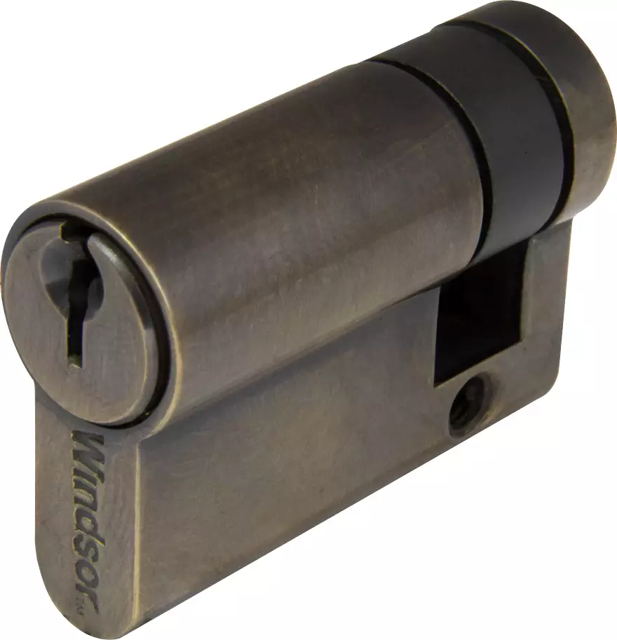 30mm - Half Euro Cylinder - 5 Pin - Key - ORB