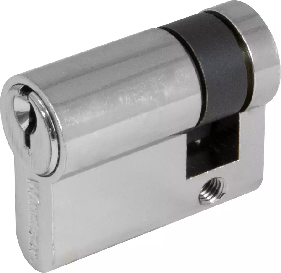 30mm - Half Euro Cylinder - 5 Pin - Key - PC