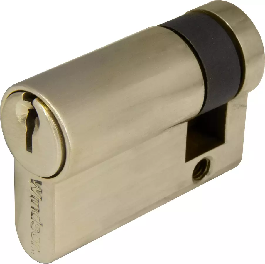 30mm - Half Euro Cylinder - 5 Pin - Key - USB