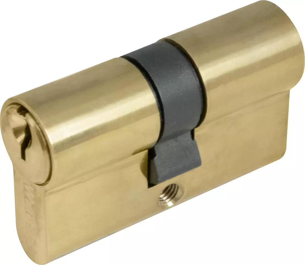 60mm - Euro Cylinder - 5 Pin - Key/Key - PB
