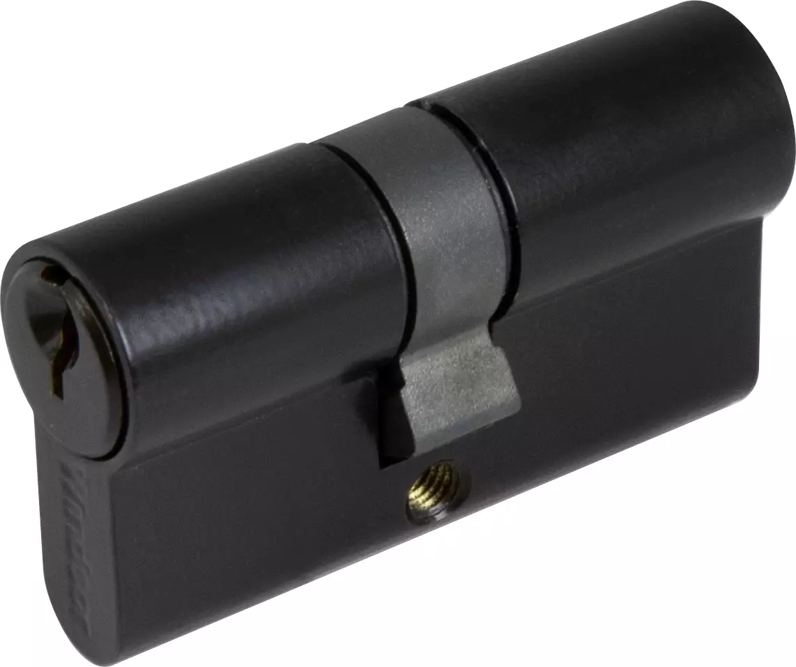 60mm - Euro Cylinder - 5 Pin - Key/Key - PCBLK