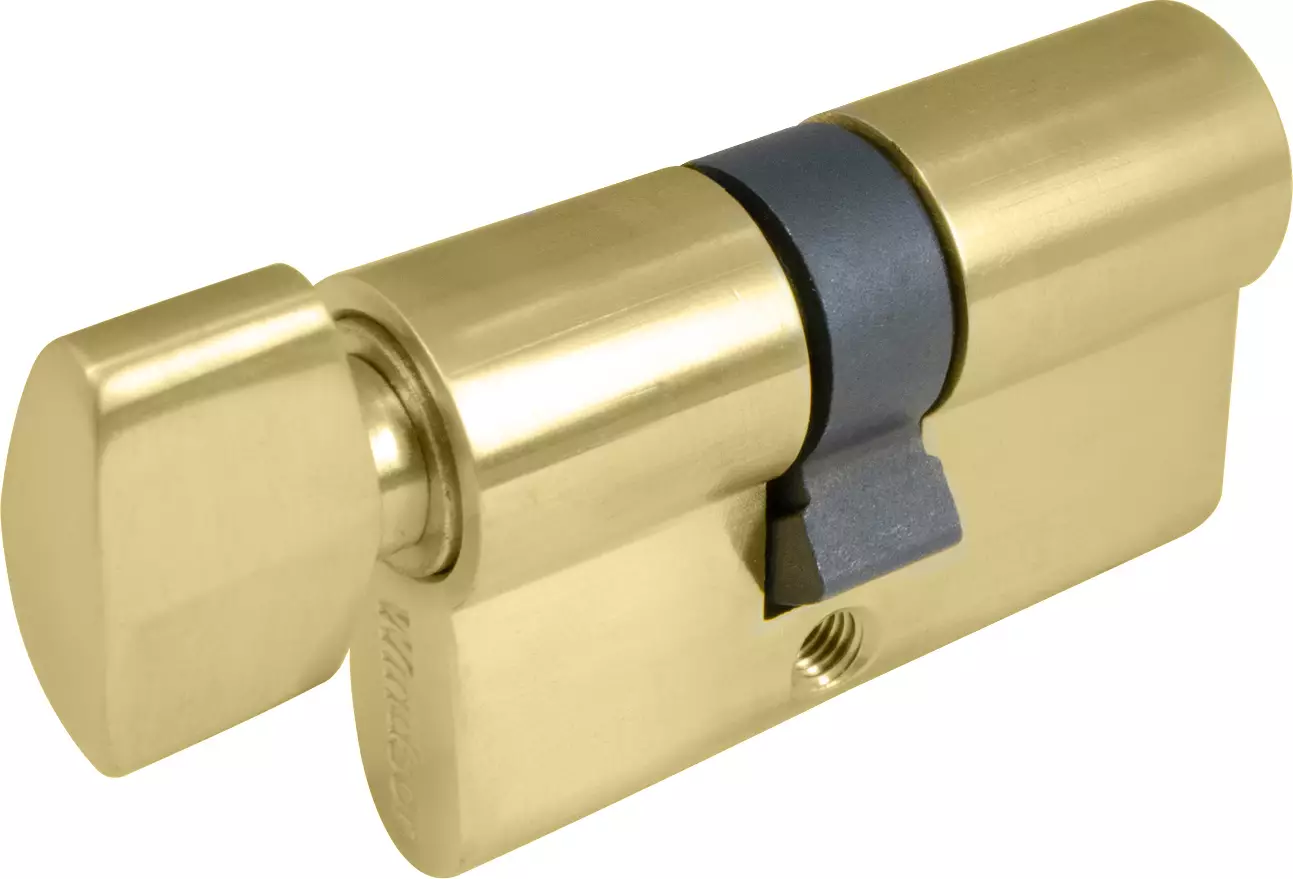 60mm - Euro Cylinder - 5 Pin - Key/Turn - UB