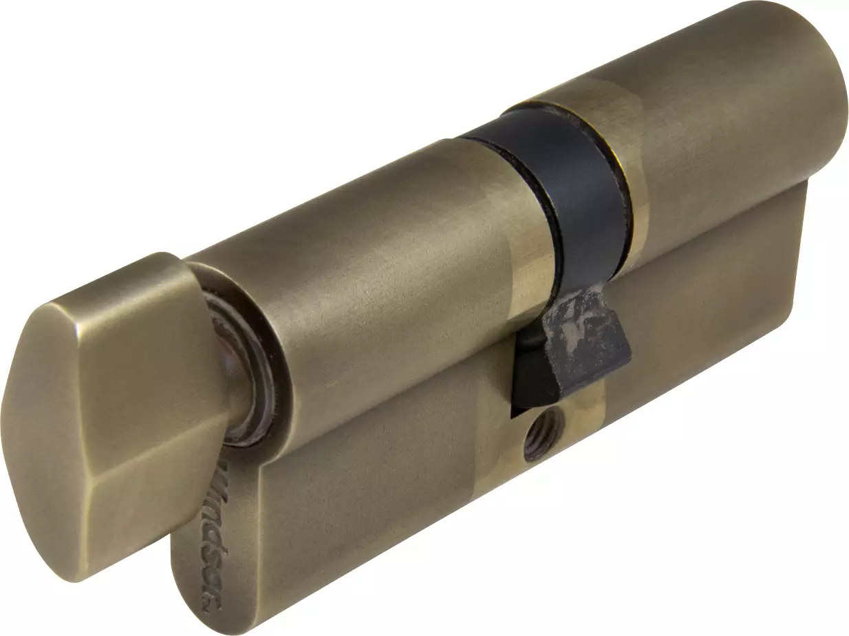 70mm - Euro Cylinder - 5 Pin - Key/Turn - RB