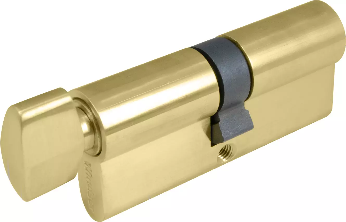 70mm - Euro Cylinder - 5 Pin - Key/Turn - UB