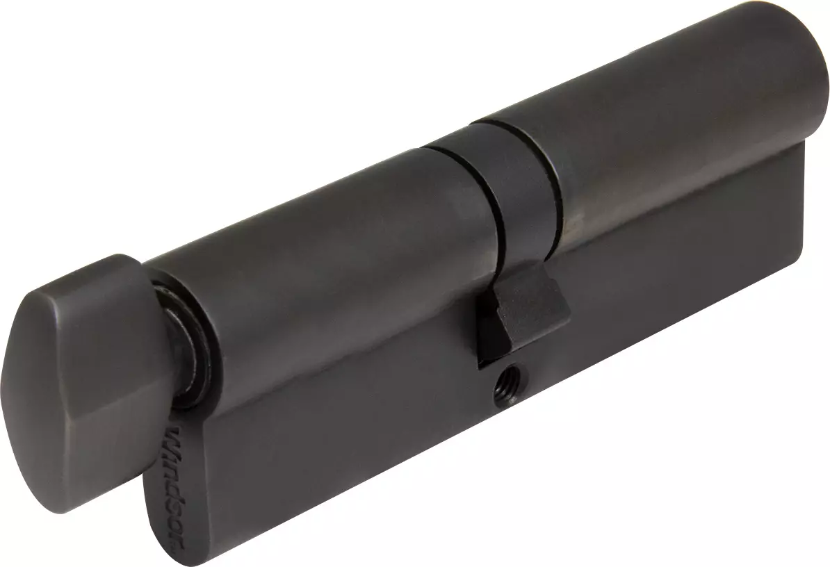 80mm - Euro Cylinder - 5 Pin - Key/Turn - DRB