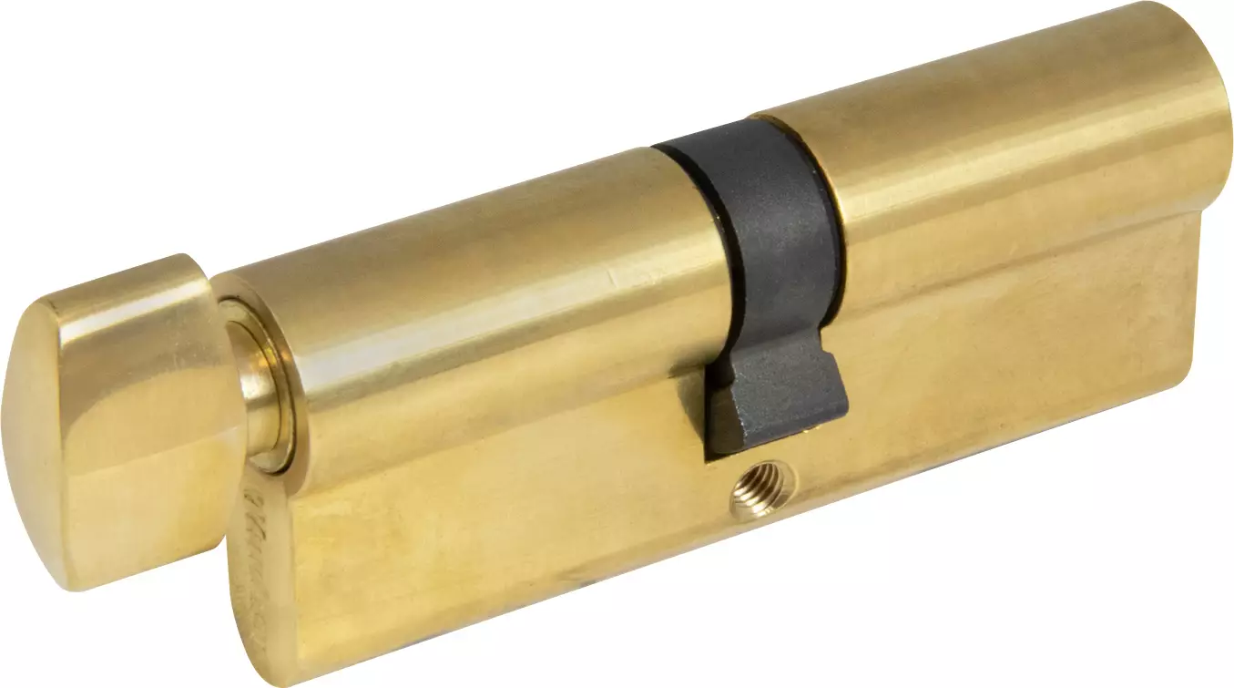 80mm - Euro Cylinder - 5 Pin - Key/Turn - UB