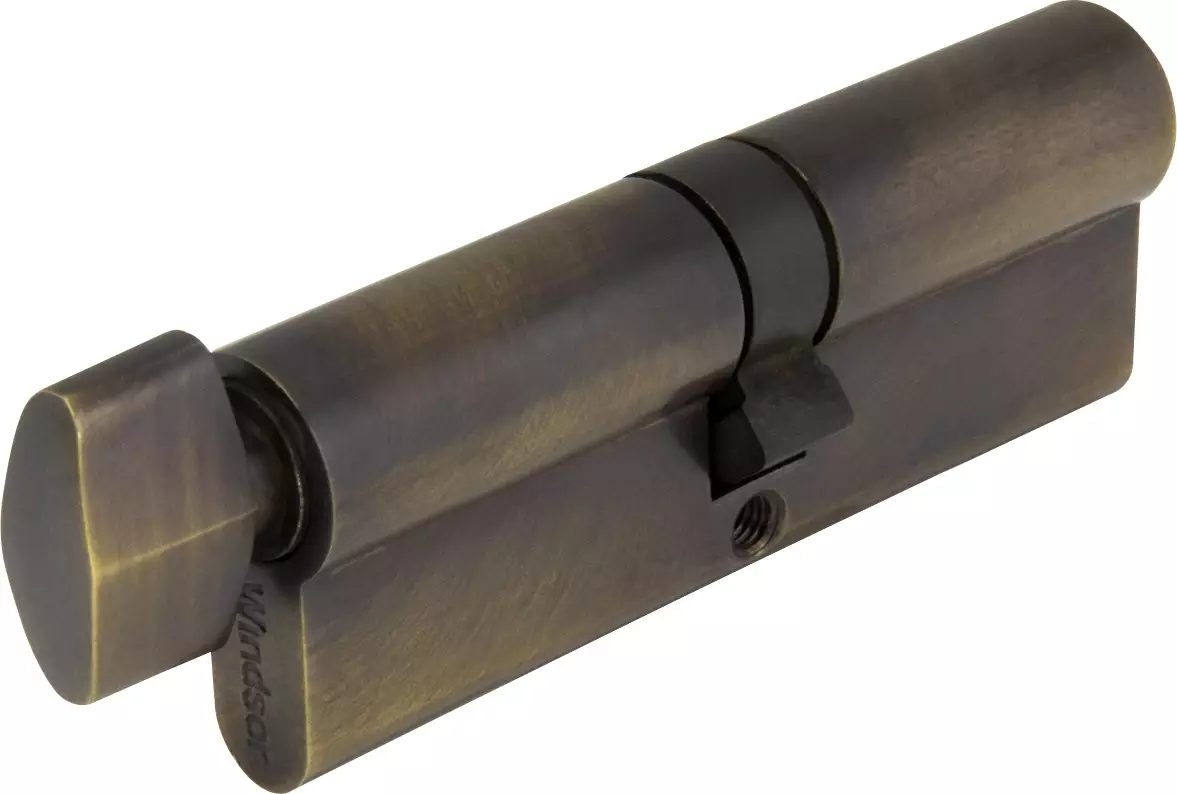 90mm - Euro Cylinder - 5 Pin - Key/Turn - ORB