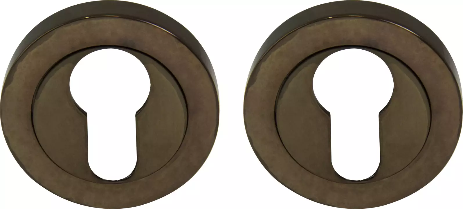 Euro Escutcheon Pr - 50mm - AB