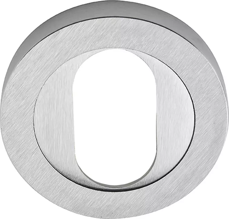 Oval Escutcheon - 50mm Rose - PC