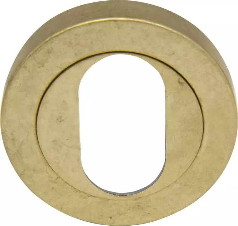 Oval Escutcheon - 50mm Rose - RLB