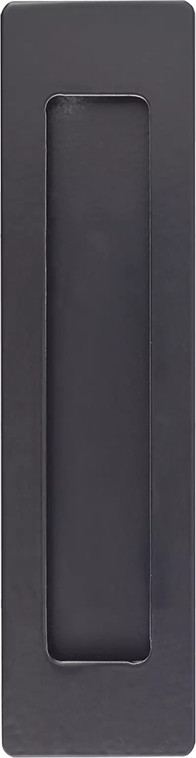 Flush Pull - Con Fix - 126 x 42mm - BLK