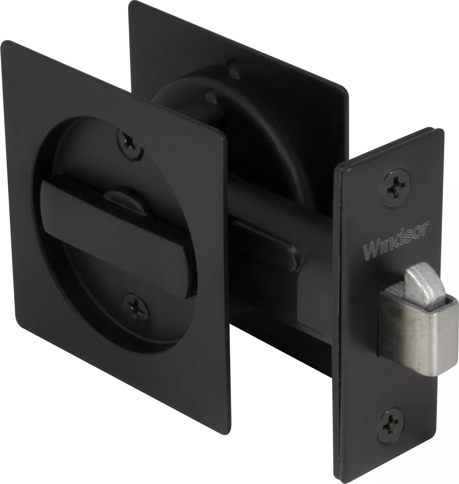 Cavity Privacy Kit - 65mm Sq Rose - BLK