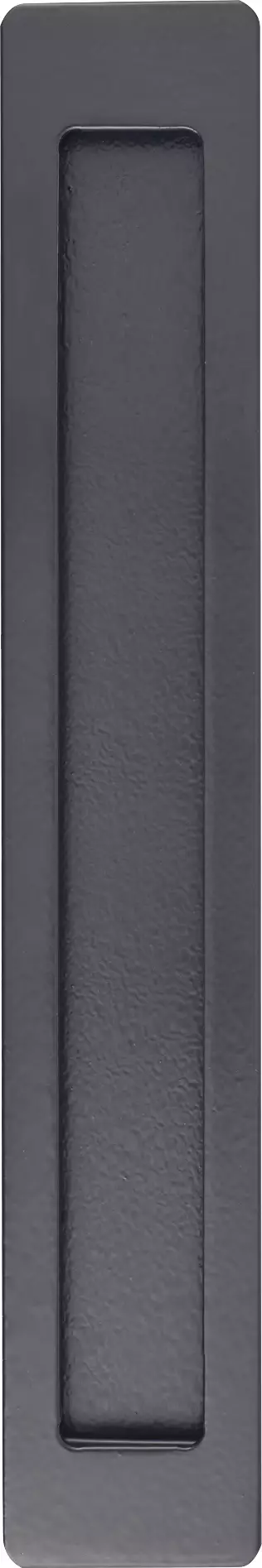 Flush Pull - Con Fix - 254 x 42mm - BLK