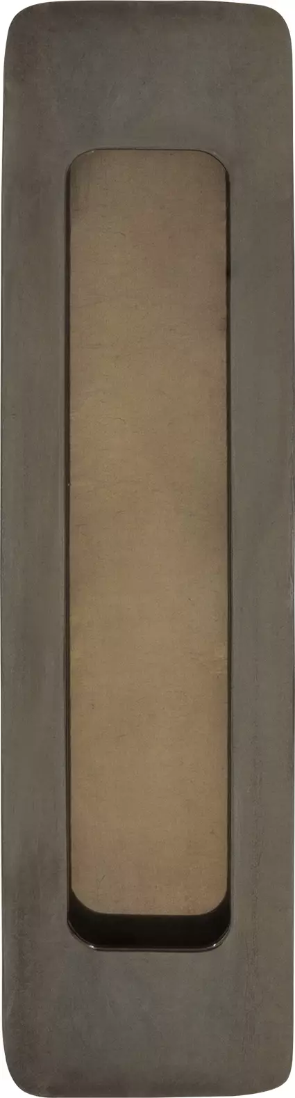 Brass Flush Pull - Con Fix - 126 x 42mm - AB