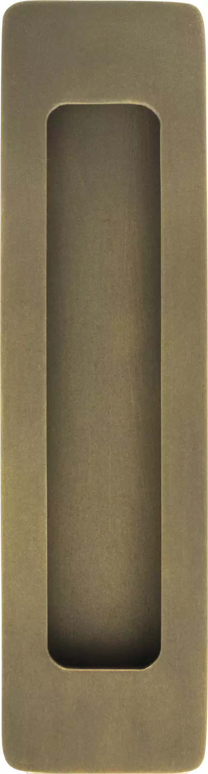 Brass Flush Pull - Con Fix - 126 x 42mm - RB