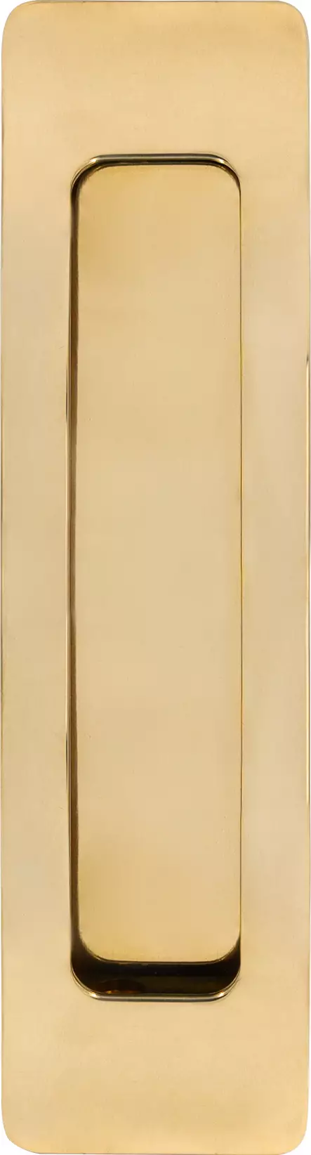 Brass Flush Pull - Con Fix - 126 x 42mm - UB