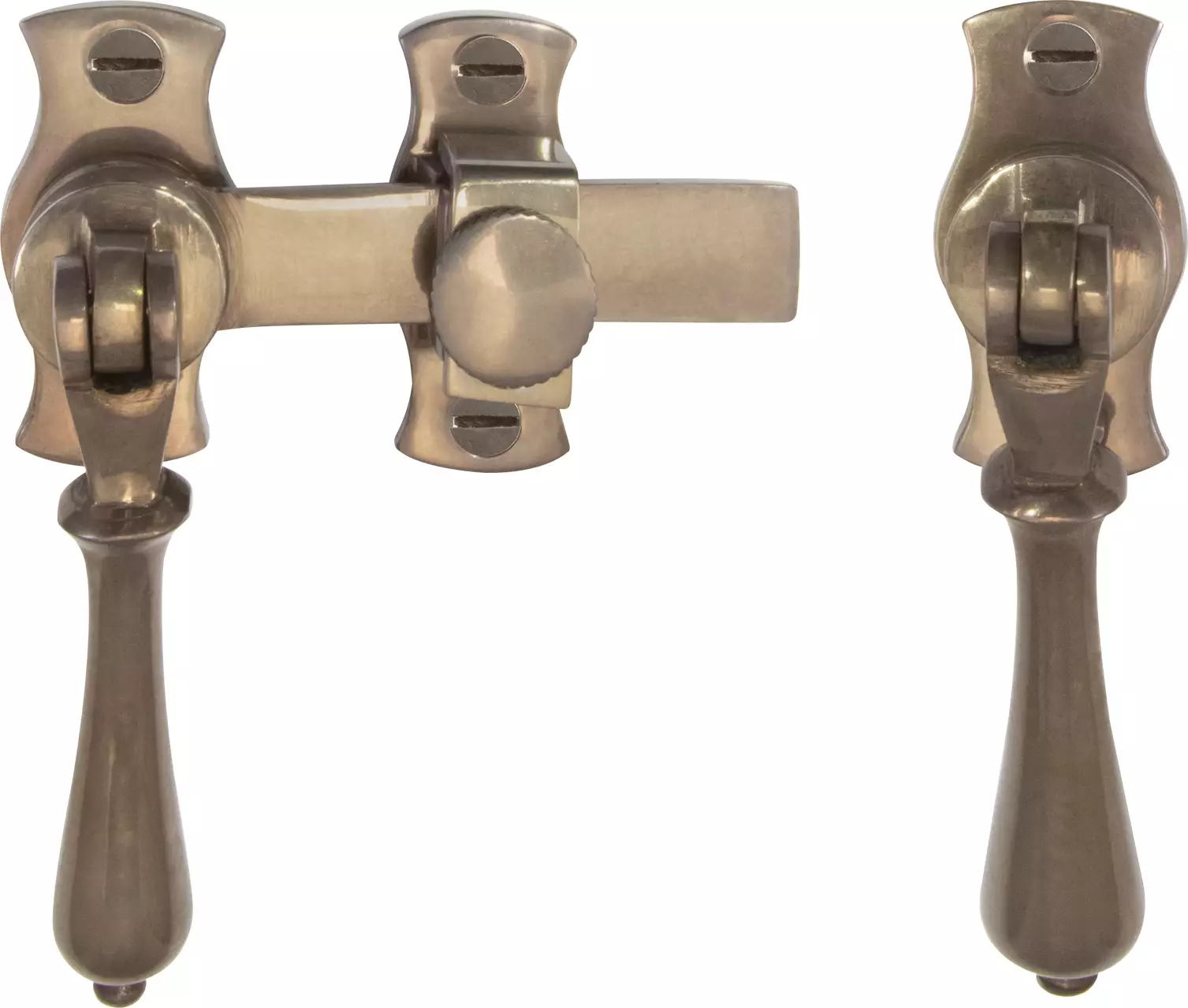 French Door Catch Set - Teardrop Style