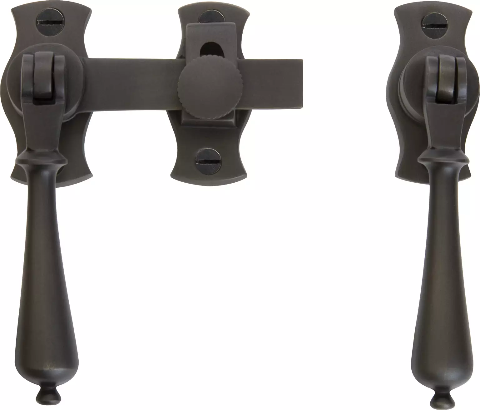 French Door Catch Set - Teardrop - DRB