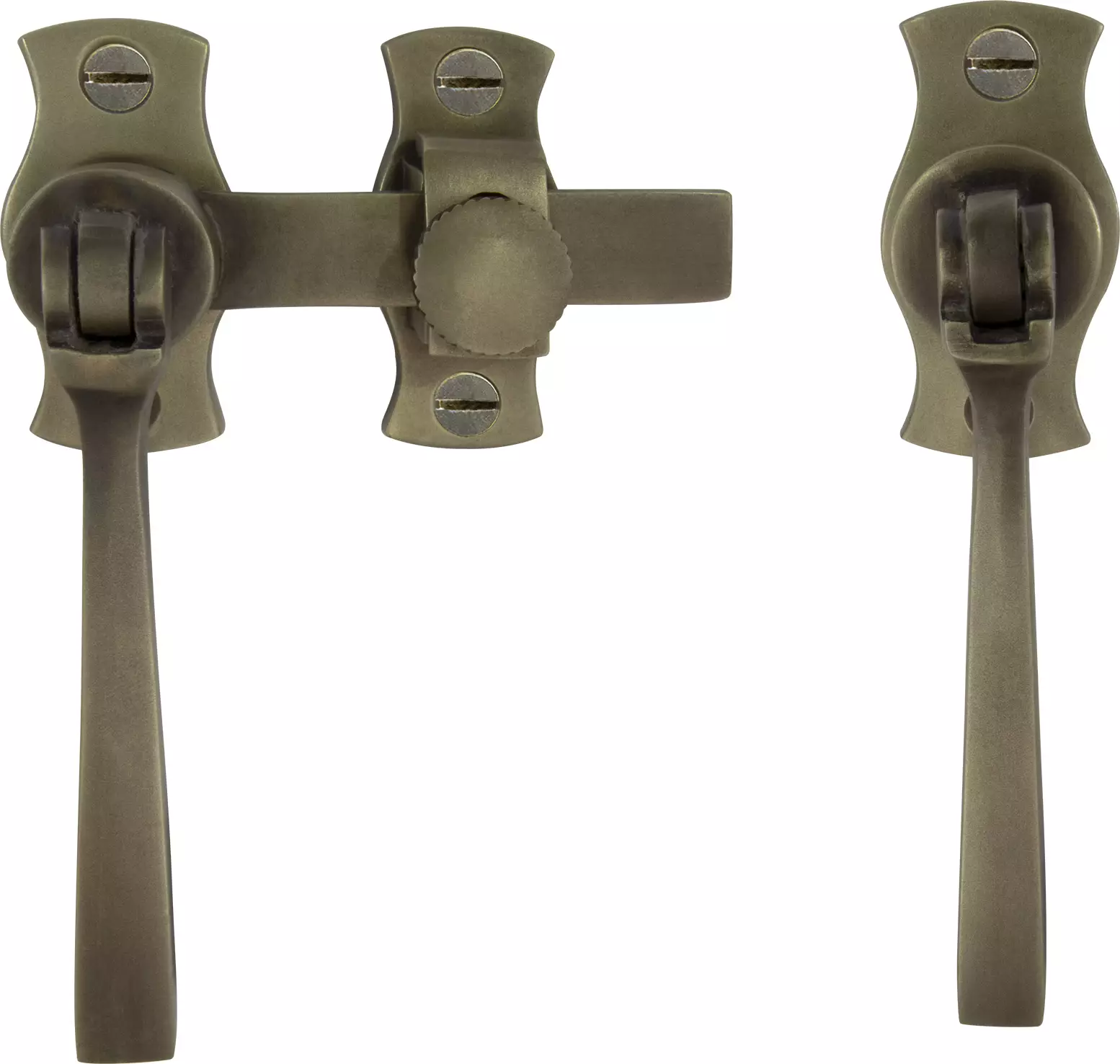 French Door Catch Set - Square Style