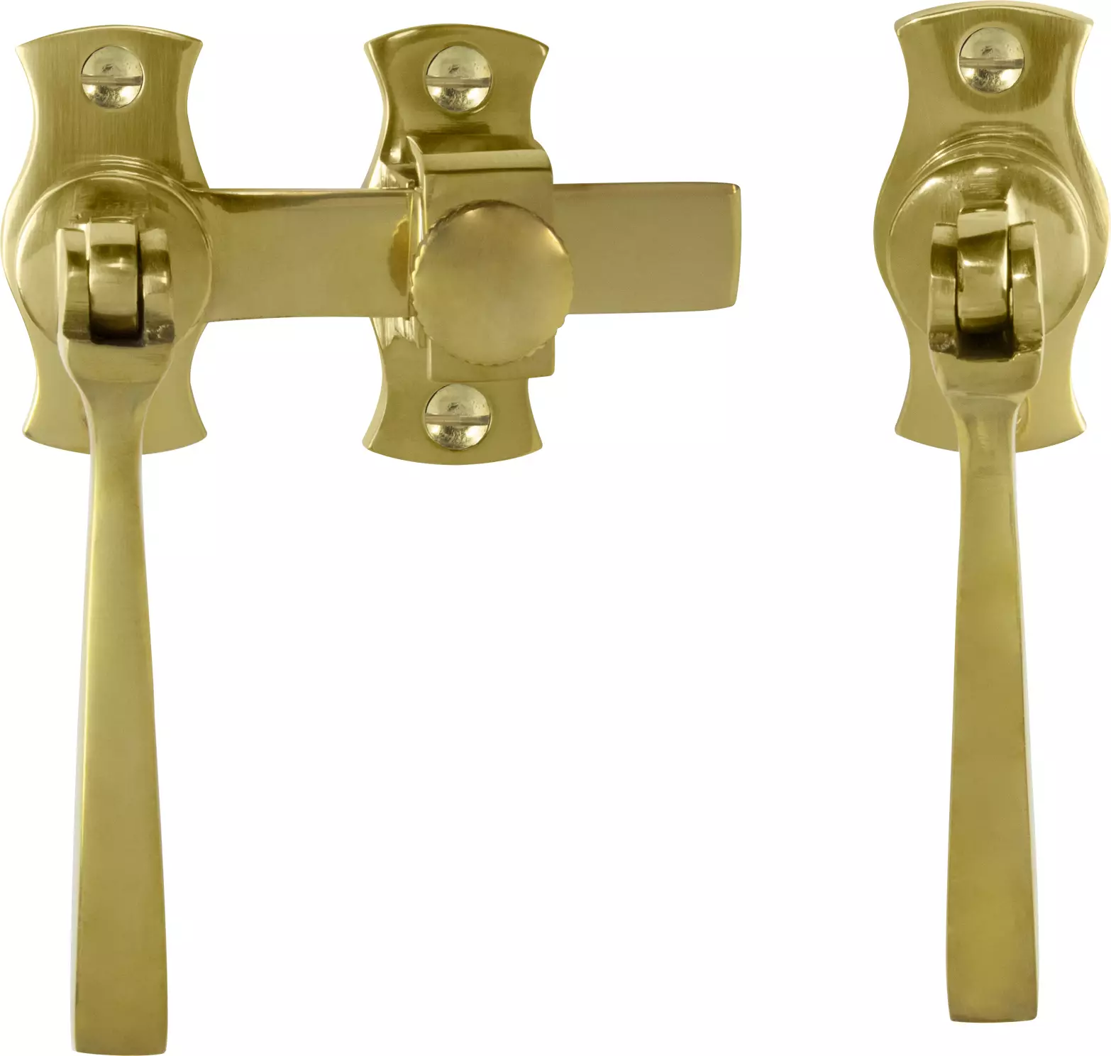 French Door Catch Set - Square - UB