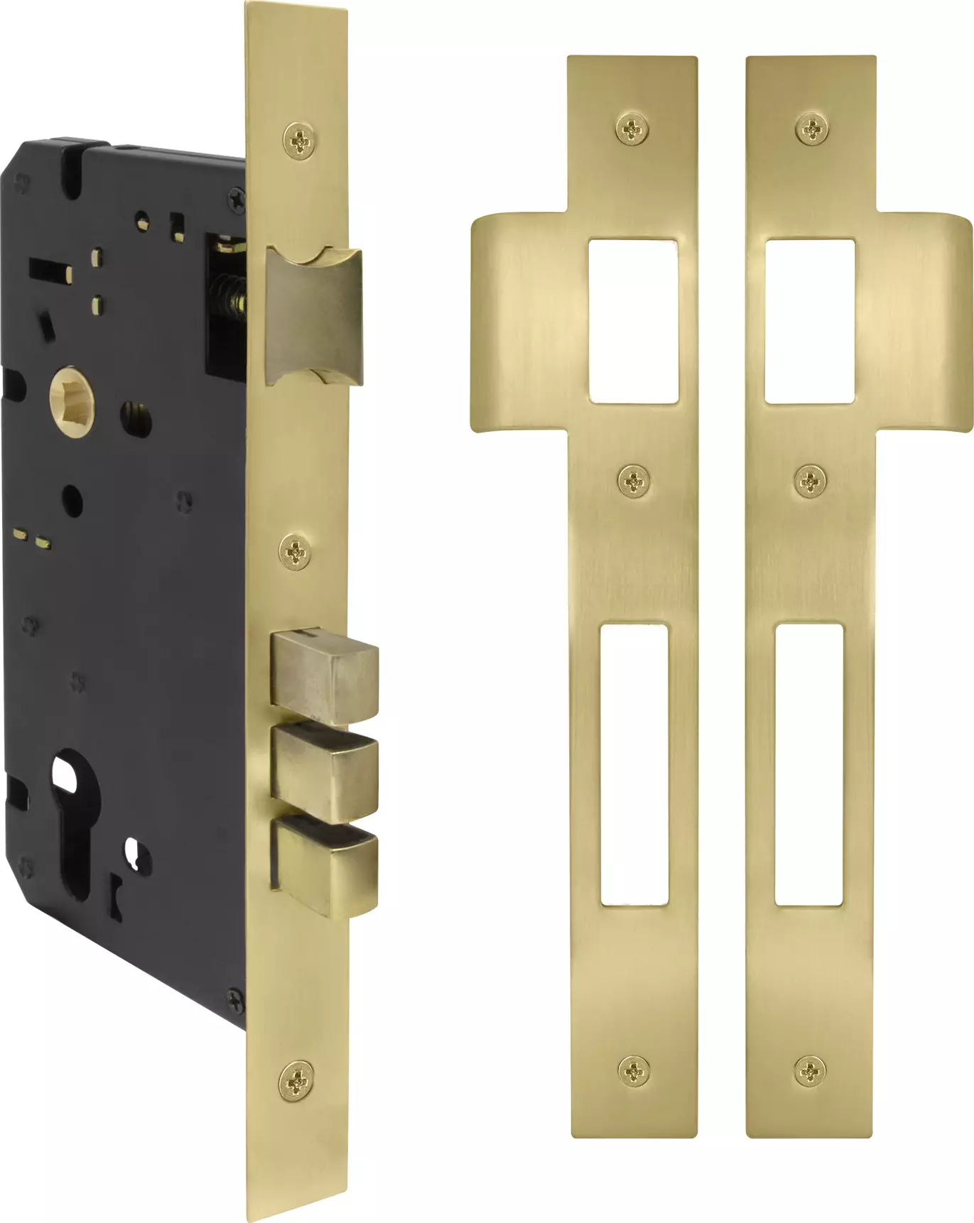 Euro 85mm Lock - 45mm Backset - MSB