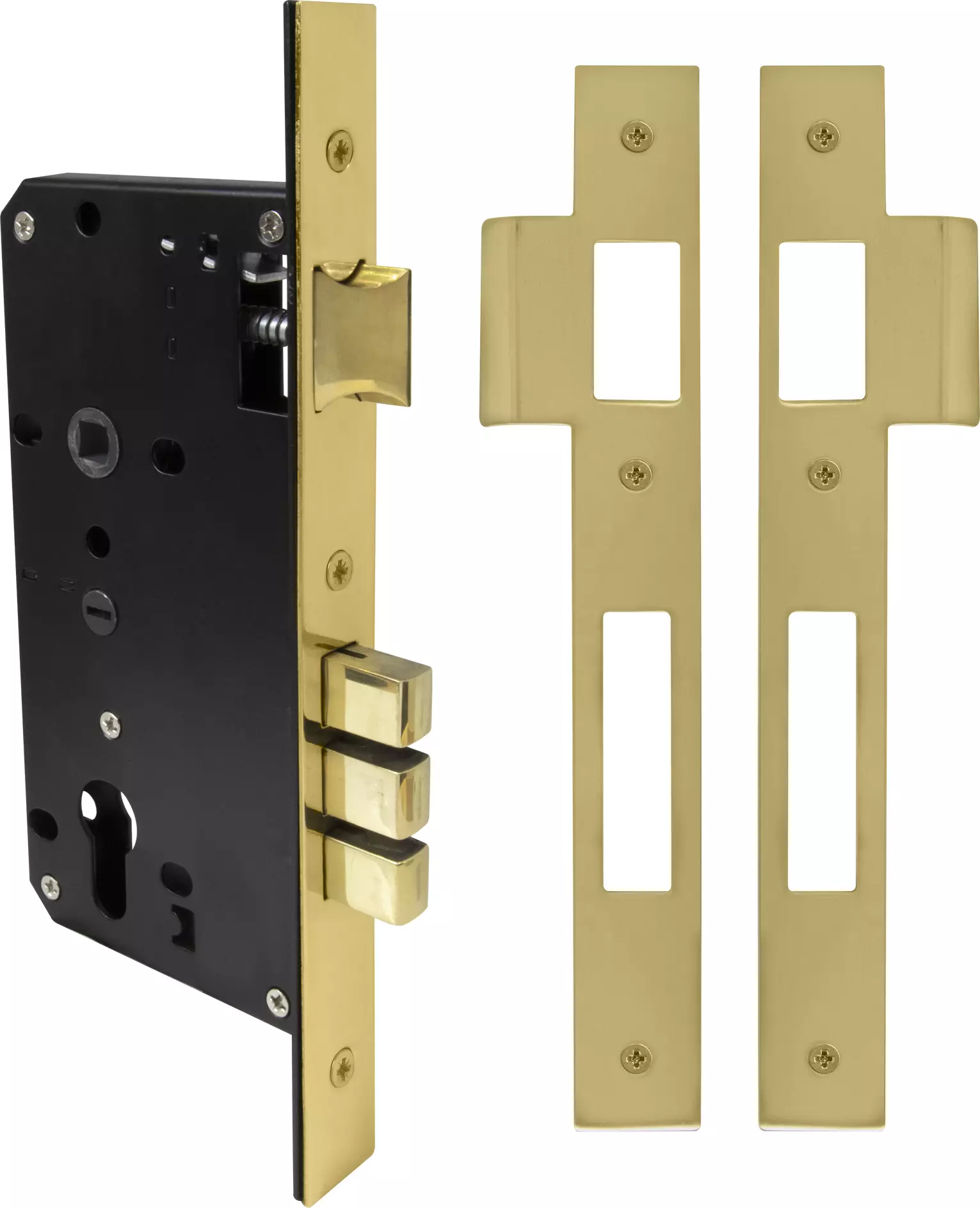 Euro Mortice Lock - 60mm Backset