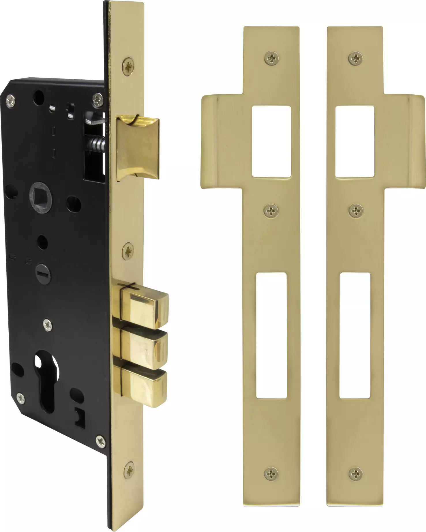 Euro 85mm Lock - 45mm Backset - PB