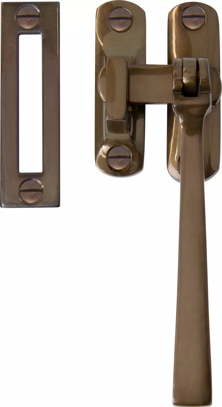 Casement Fastener – Square Handle - AB