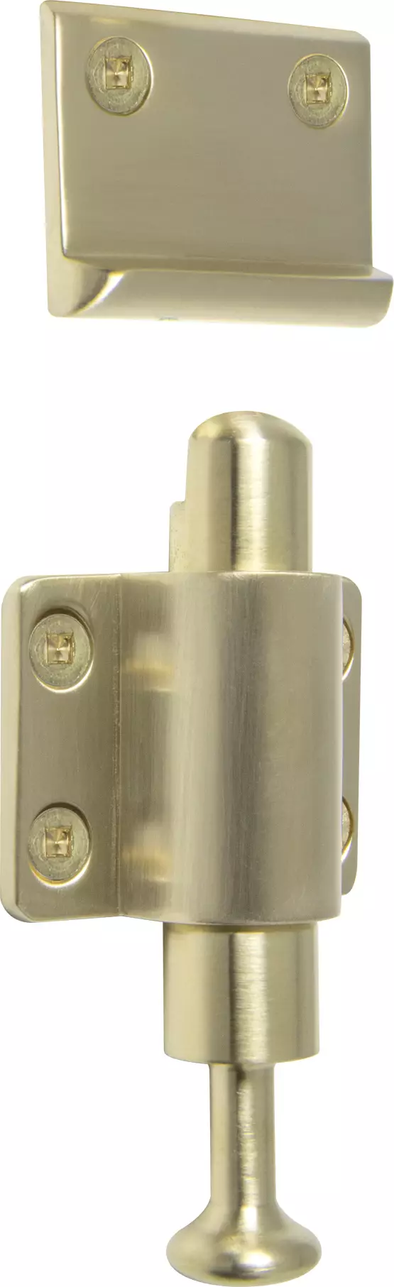 Solid Brass Spring Catch - USB