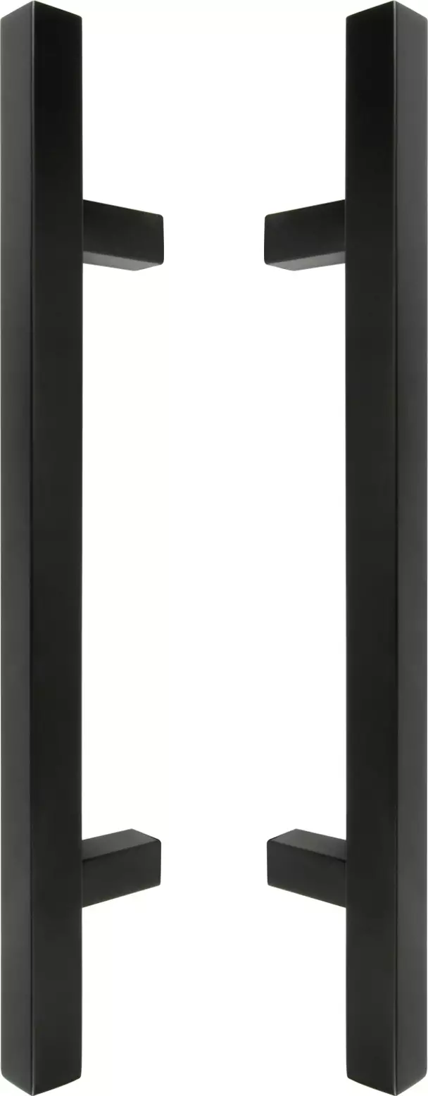 450mm B2B Handle Set - 25mm Sq - BLK