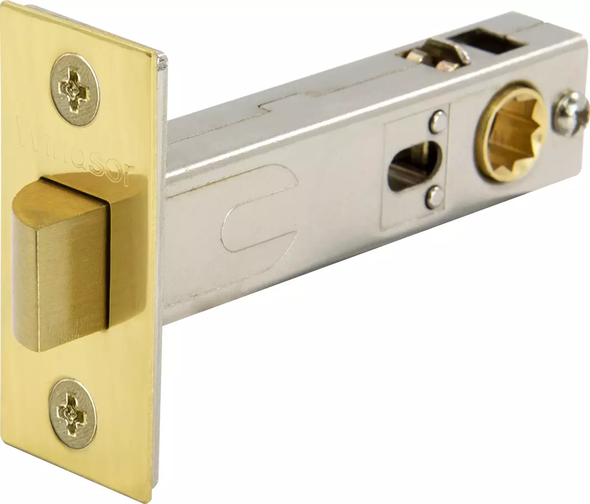 Tubular Latch - 70mm B/Set - PB