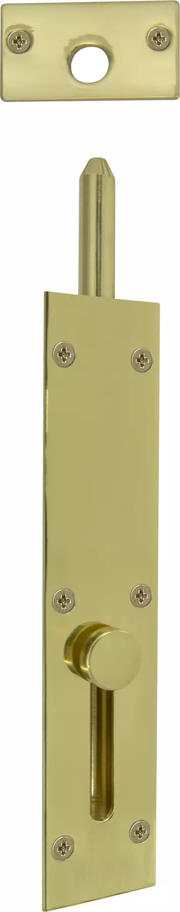 Reverse Barrel Bolt - 150mm - PB