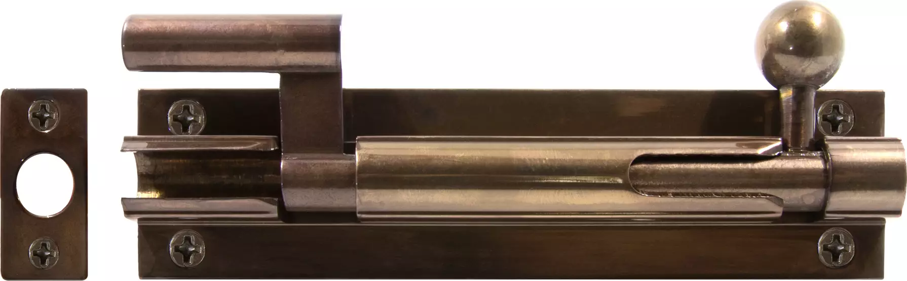 Necked Barrel Bolt - 100mm - AB