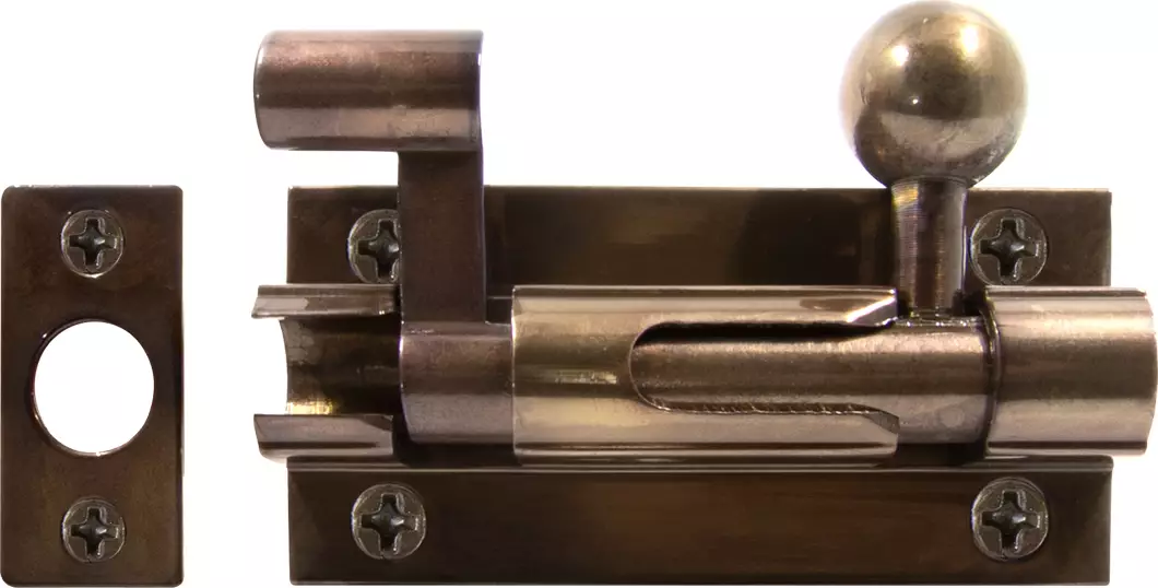 Necked Barrel Bolt - 50mm - AB