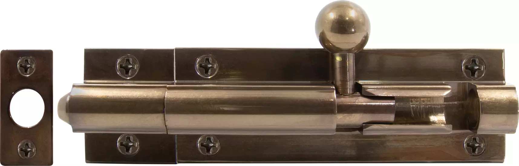 Straight Barrel Bolt - 75mm - AB